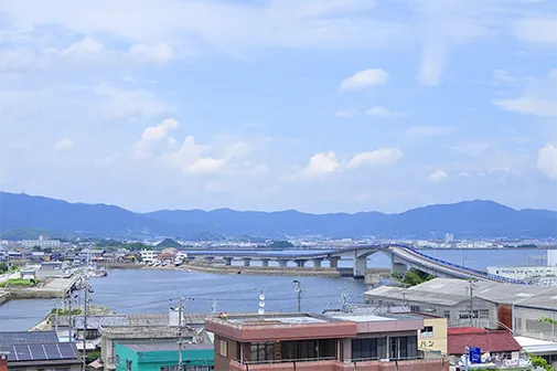 「愛知県蒲郡市の海」